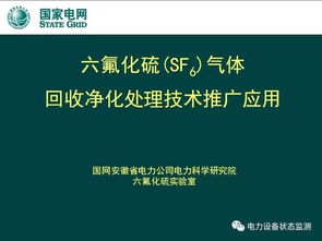 安徽電科院引領行業 六氟化硫（SF?）氣體回收凈化處理技術的創新與推廣應用